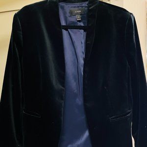 COPY - J. crew Black womens velvet slim fit blazer